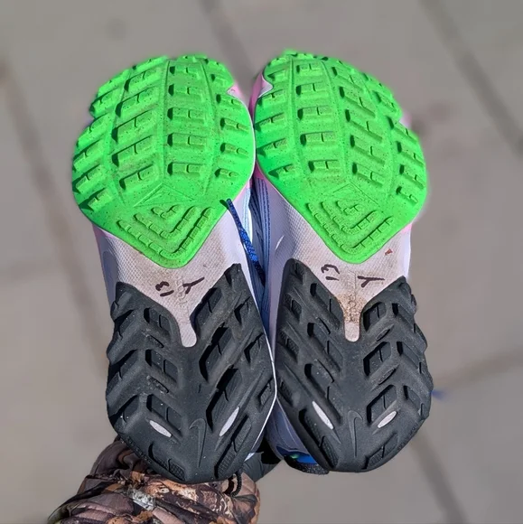 Nike Running Air Zoom Terra Kiger 8 sneakers lite marine white Size Women Size 9 - Picture 3 of 12